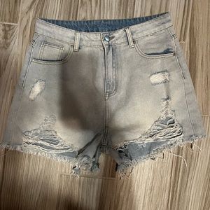 Jean shorts